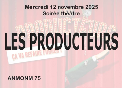 Soirée théâtre - Les Producteurs